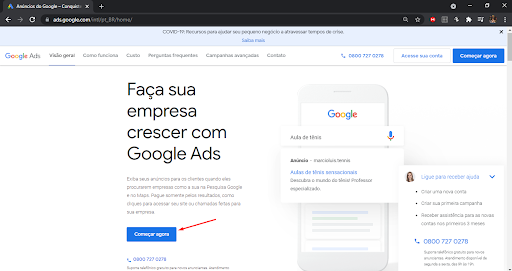 google ads em marketing para escritórios de contabilidade